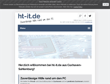 Tablet Screenshot of ht-it.de